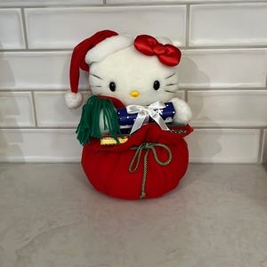 Vintage Hello Kitty Christmas Movement and Song Plush